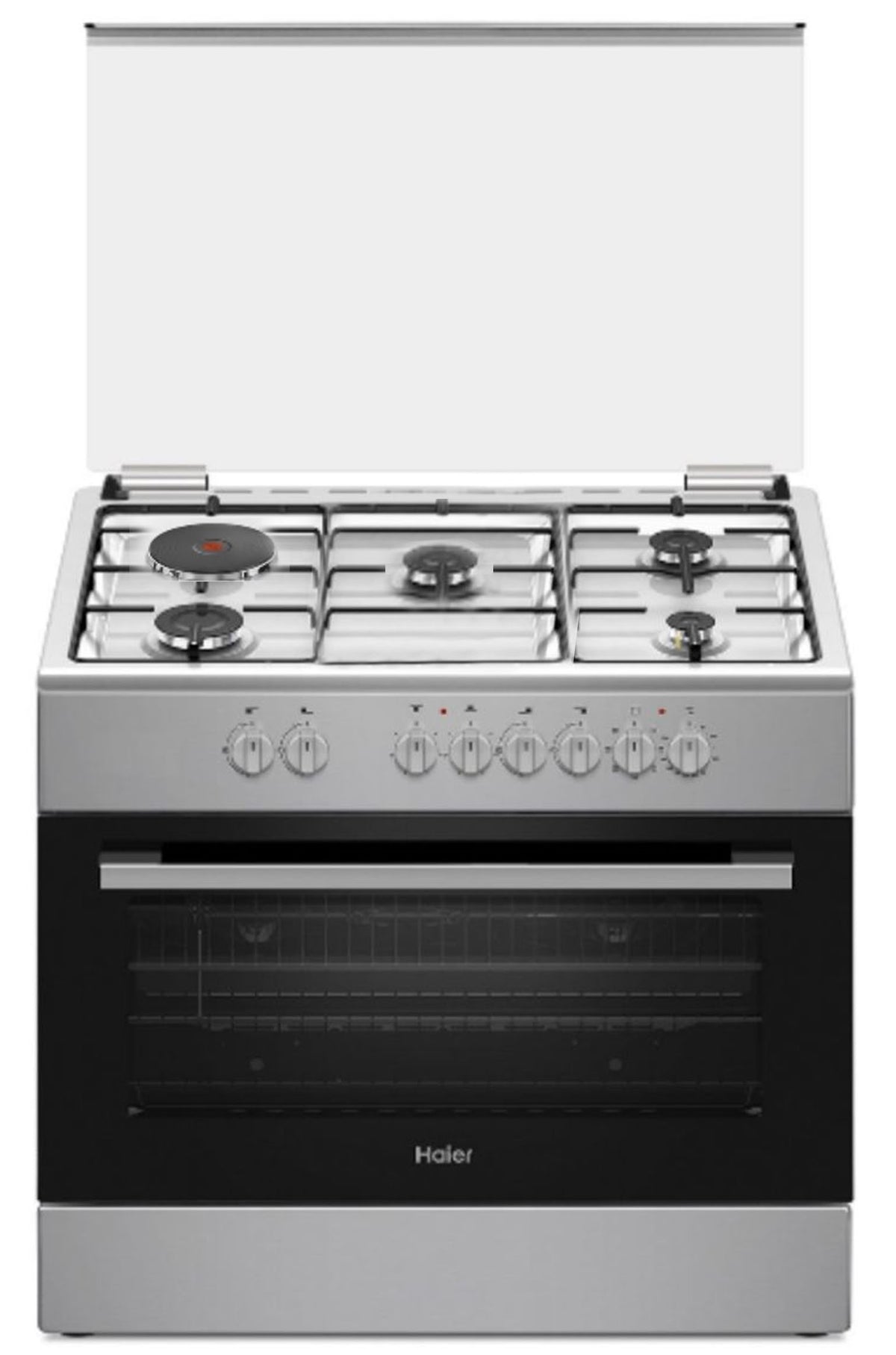 Cuisinière Haier Mixte Inox HCR6041EGS2 – Electro Privé Sénégal