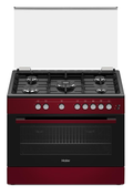 Cuisinière Haier 90 x 60 cm 5 Feux Rouge HCR6050EGR – Electro Privé Sénégal