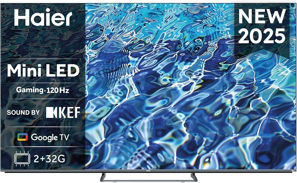 Téléviseur Haier 75" Mini-LED 4K UHD Google TV H75M80FUX – Electro Privé Sénégal