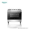 Cuisinière Hisense 90 x 60 cm 5 Feux à Gaz