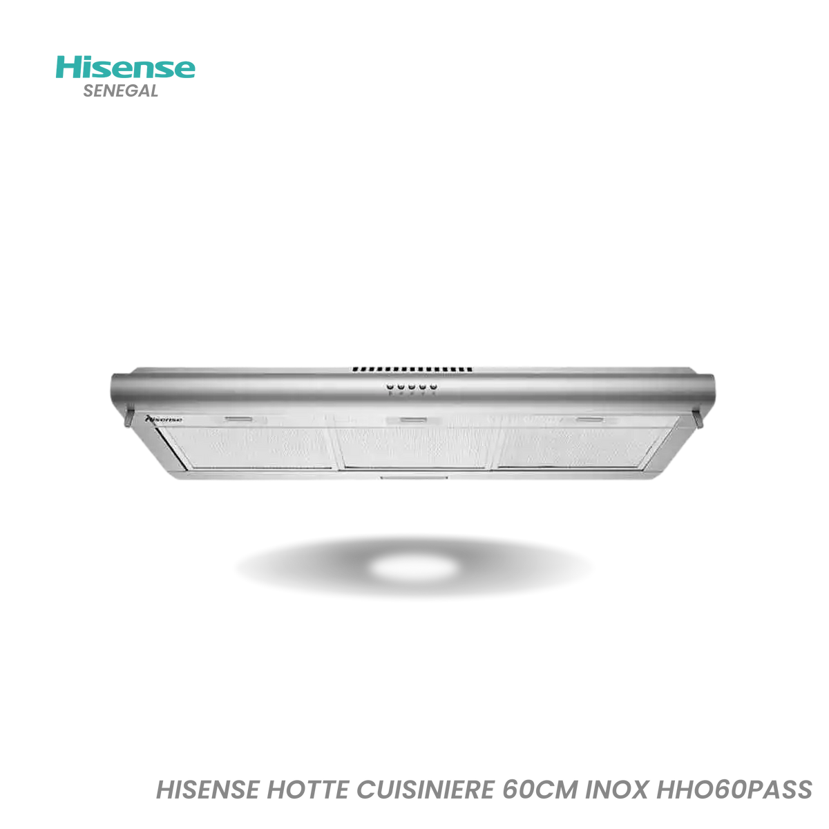 Hotte Aspirante Hisense 60 cm Inox – Réf. HHO60PASS
