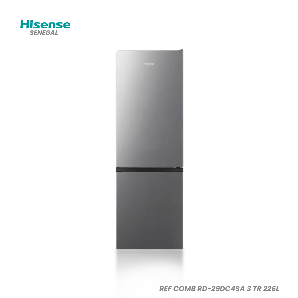 Réfrigérateur Combiné Double Porte Hisense 226 L – Réf. RD-29DC4SA
