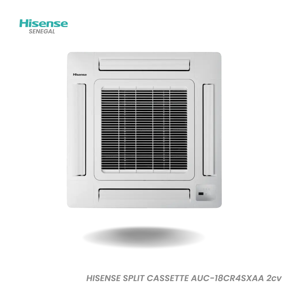 Climatiseur Cassette Hisense 18 000 BTU – Réf. 18CR4SXAA