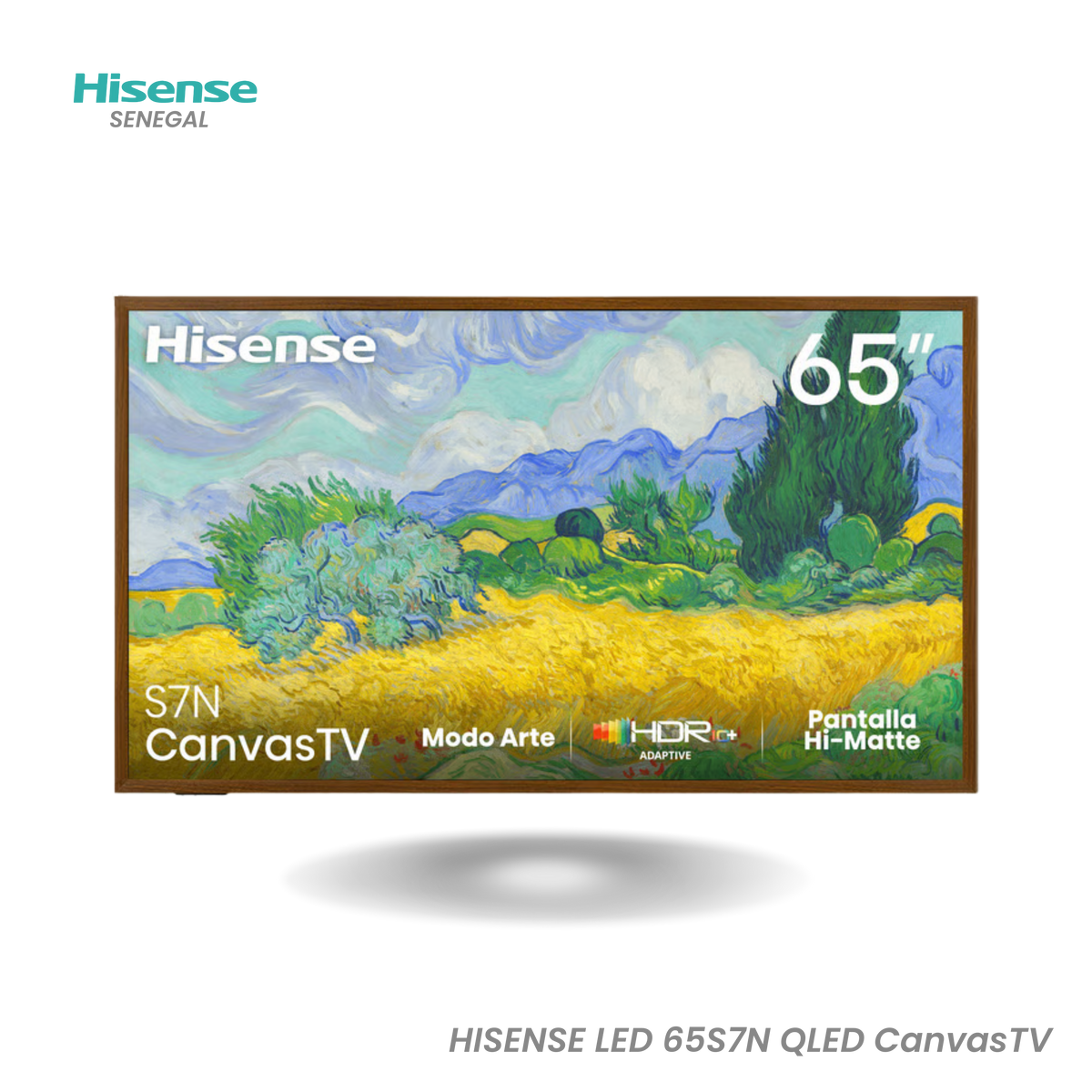 Téléviseur Hisense QLED 4K UHD Smart TV – Réf. 65S7N