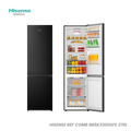 Réfrigérateur Combiné Double Porte Hisense 370 L – Réf. RB5K330GSFE