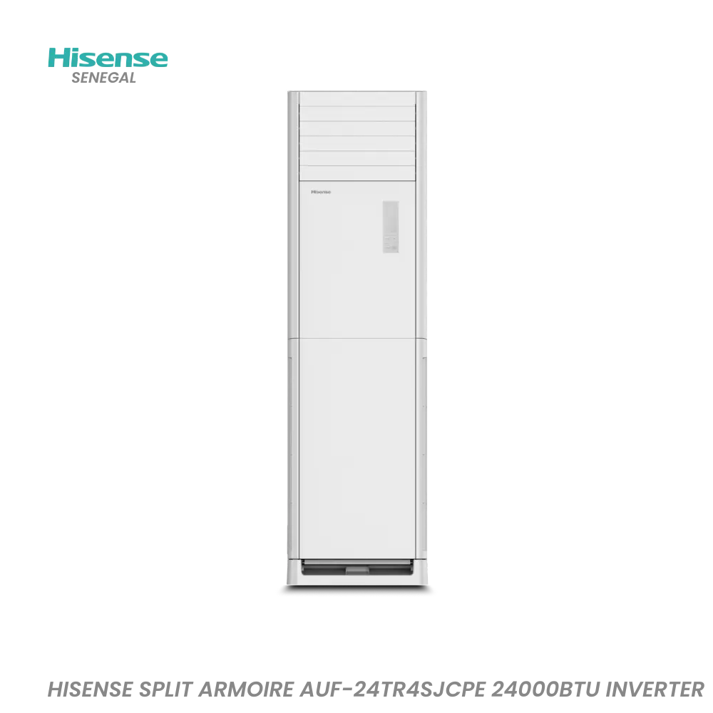Climatiseur Armoire (Colonne) Hisense 24 000 BTU (3 CV) Inverter – Réf. AUF-24TR4SJCPE