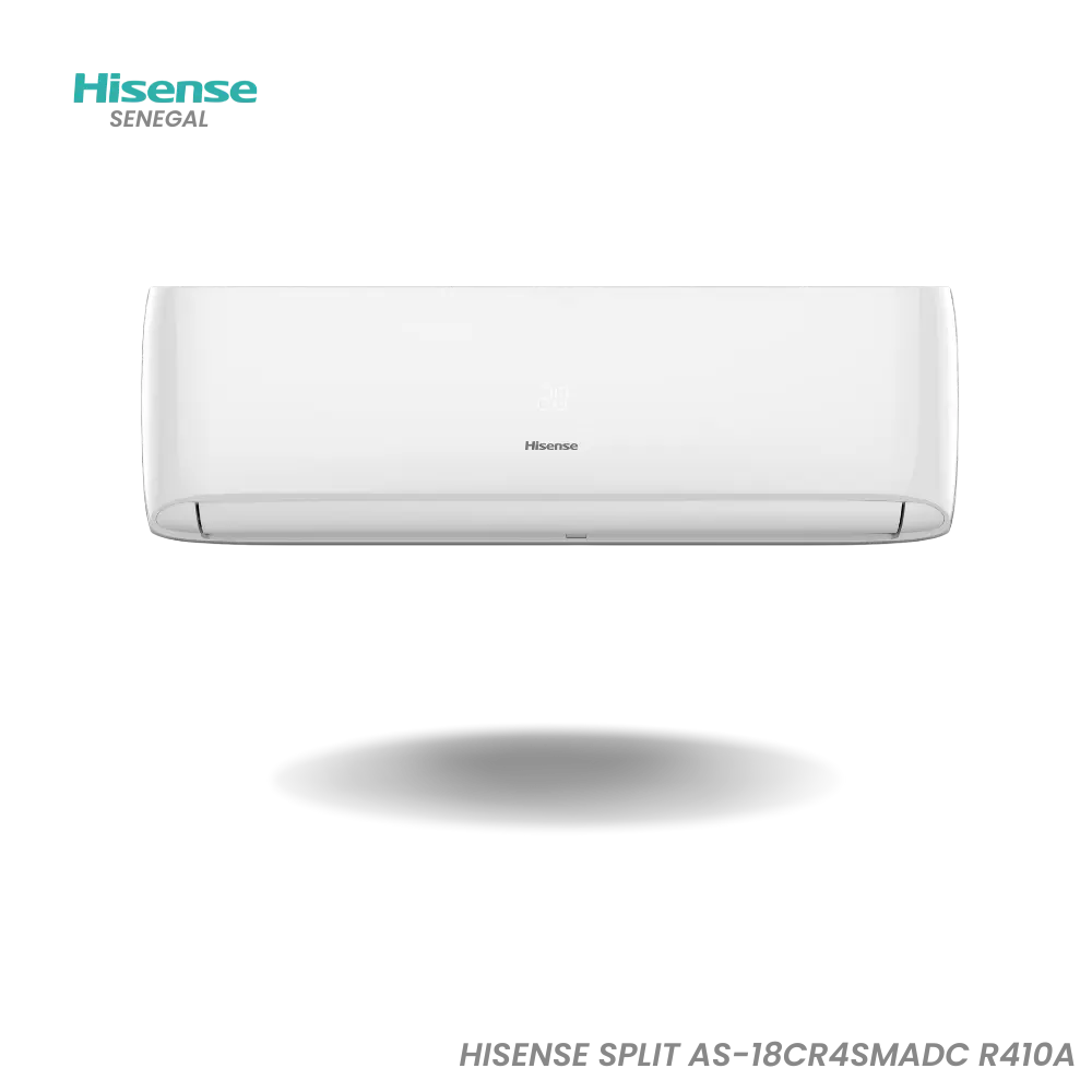 Climatiseur Split Mural Hisense 18 000 BTU (2 CV) – Réf. AS-18CR4SMADC