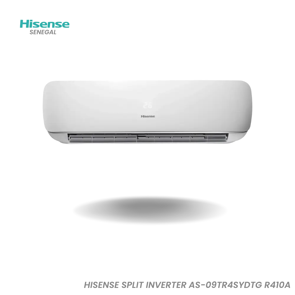 Climatiseur Split Mural Hisense 9 000 BTU (1 CV) Inverter – Réf. AS-09TR4SYDTG
