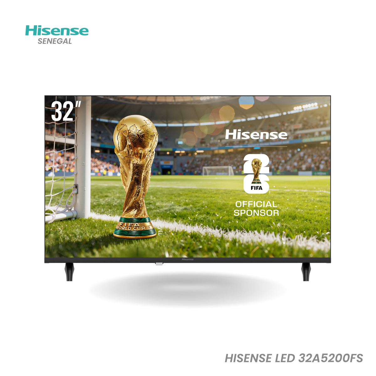 Téléviseur Hisense 32" LED – Réf. 32A5200FS