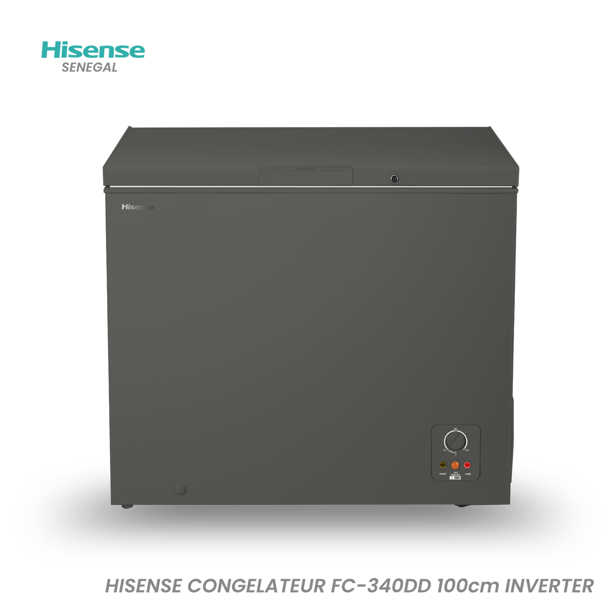 Congélateur Hisense Inverter – Réf. FC-340DD
