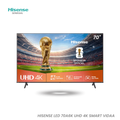 Téléviseur Hisense 70" LED 4K UHD Smart TV 70A6K – Electro Privé Sénégal
