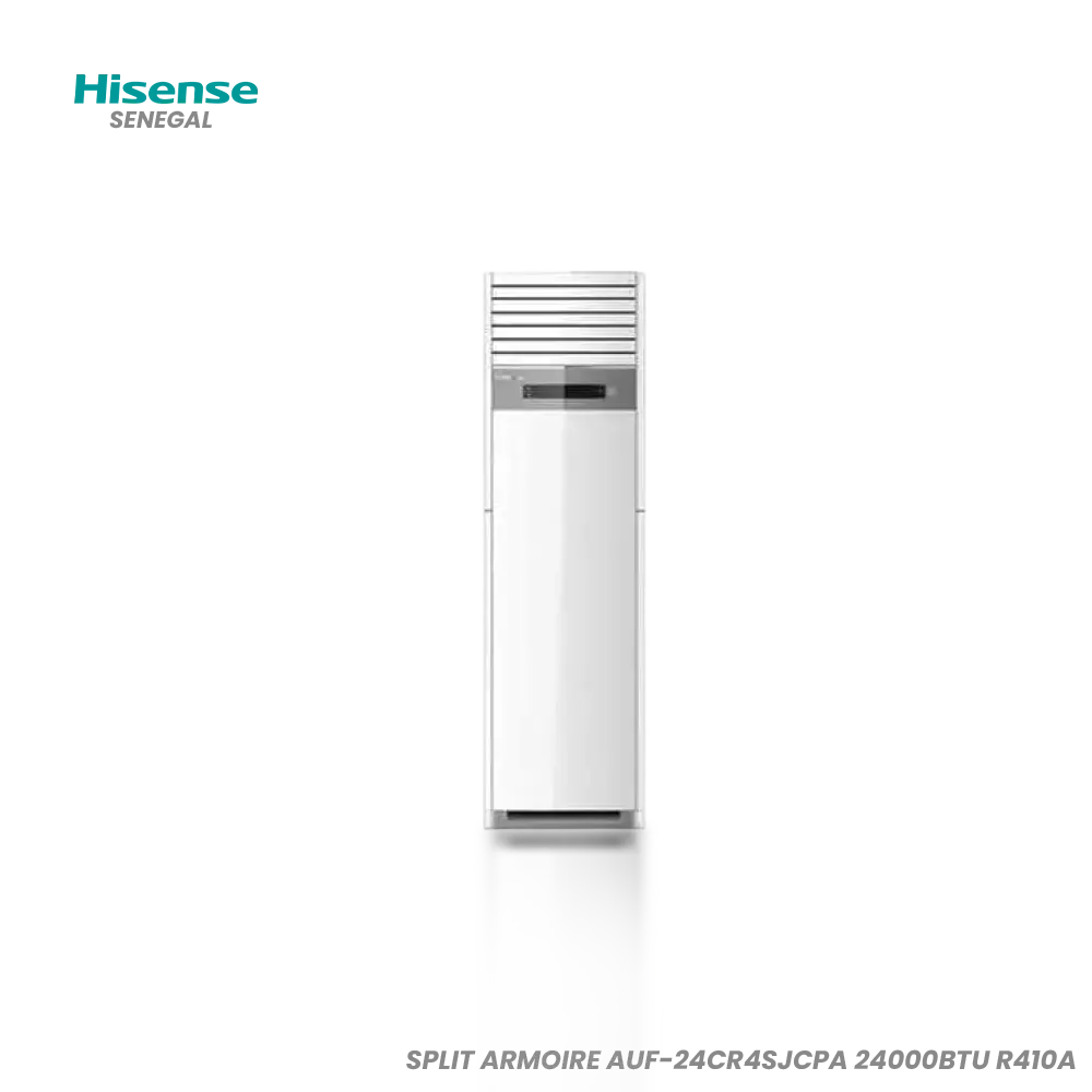 Climatiseur Armoire (Colonne) Hisense 24 000 BTU – Réf. 24CR4SJCPA