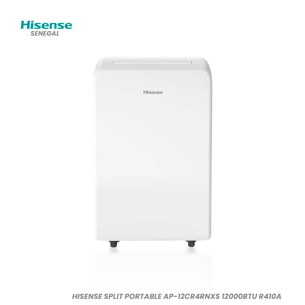 Climatiseur Mobile Hisense 12 000 BTU (1.5 CV) – Réf. AP-12CR4RNXS