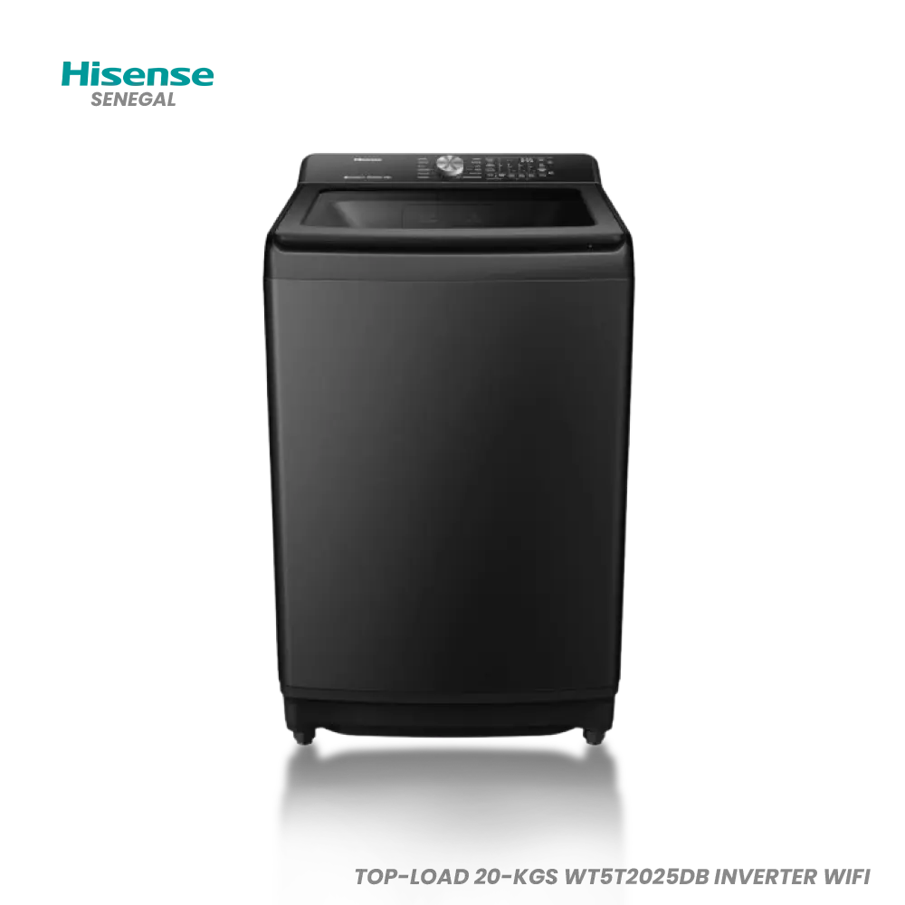 Lave-Linge Top Hisense 20 KG – Réf. WT5T2025DB