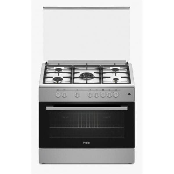 Cuisinière Haier 90 x 60 cm 5 Feux Inox HCR6050EGS – Electro Privé Sénégal