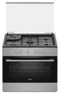 Cuisinière Haier 5 Feux Mixte Noir / Gris HCR6041EESB – Electro Privé Sénégal