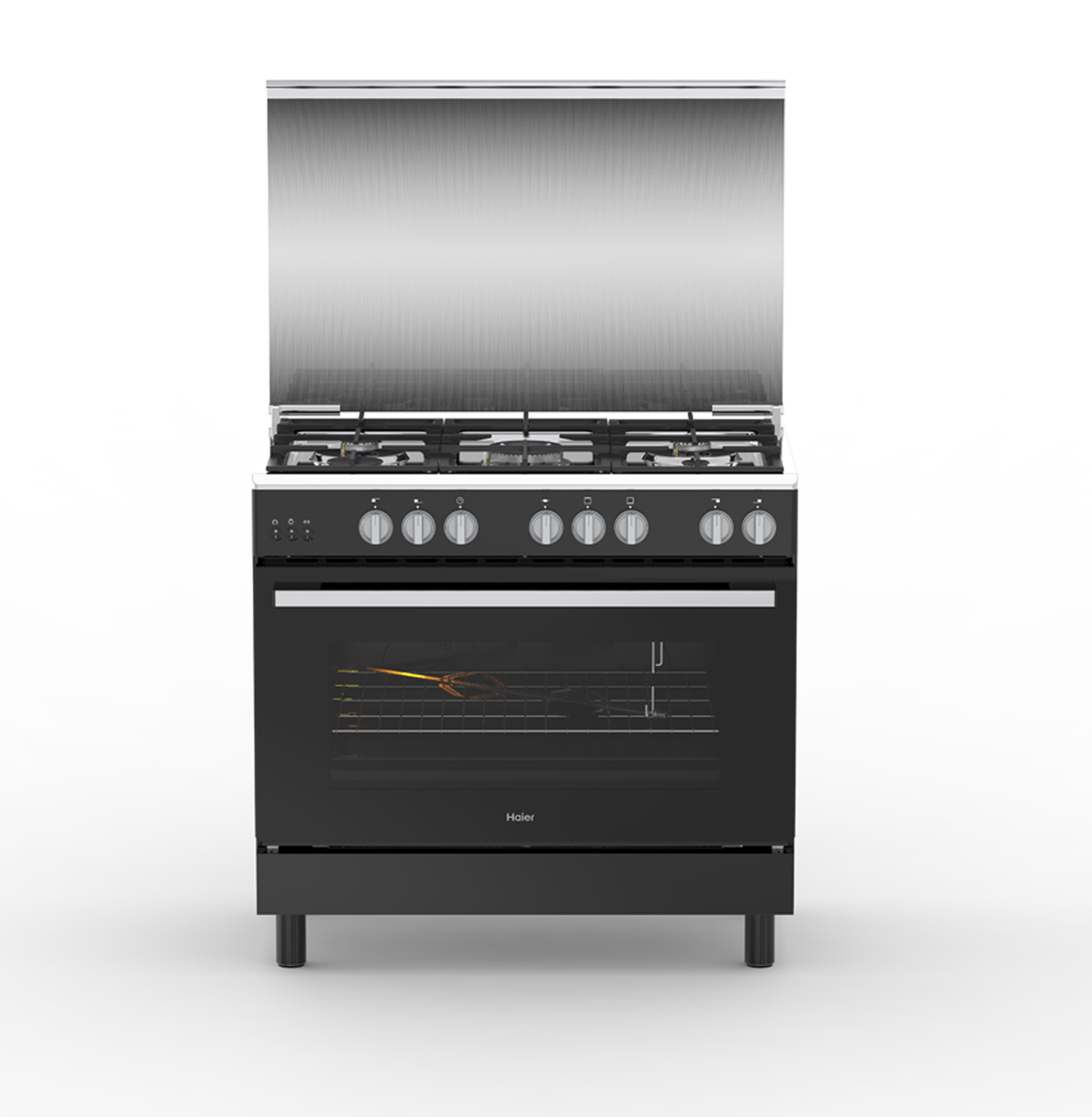 Cuisinière Haier Noir HRG9502EGKMB – Electro Privé Sénégal